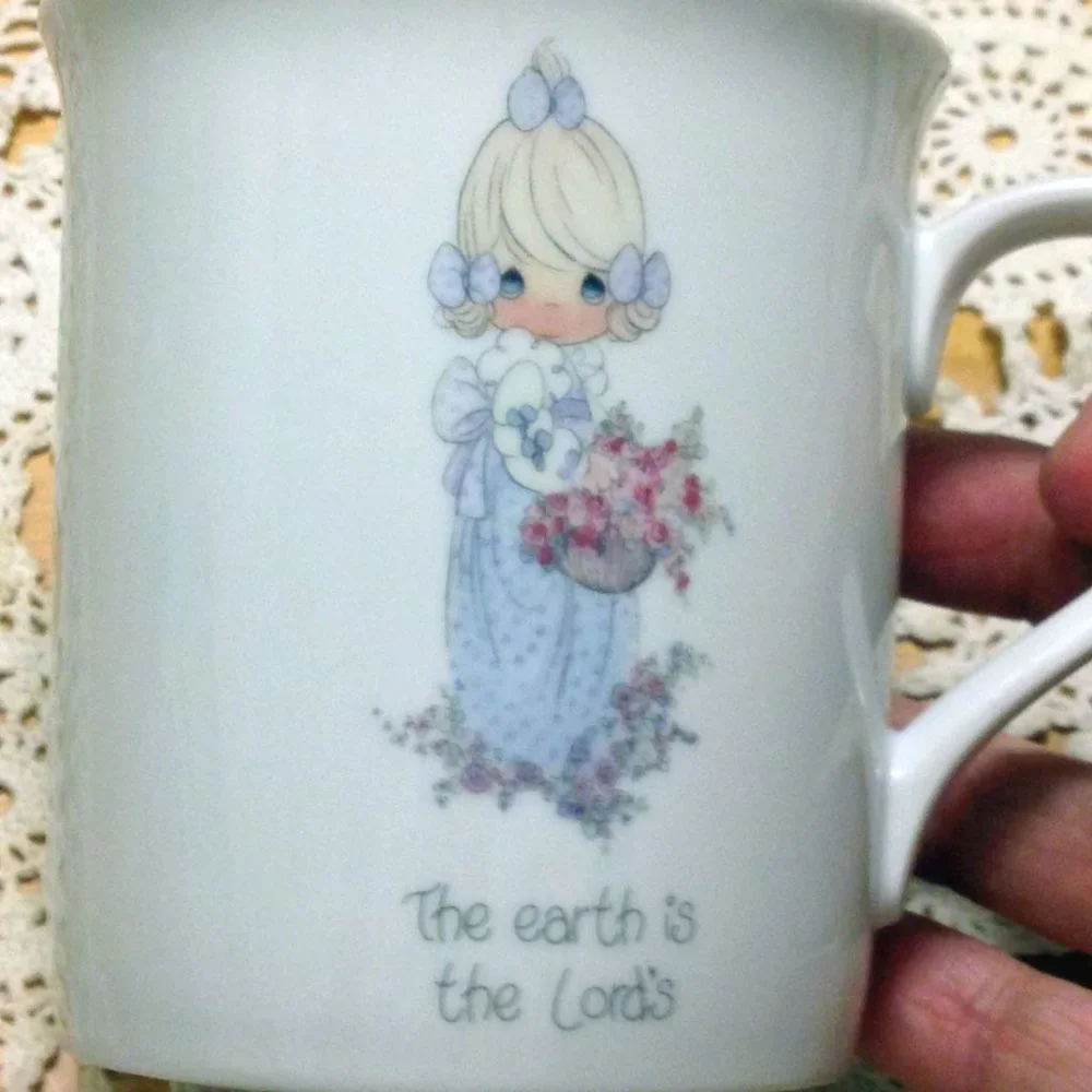 Vintage Precious Moments Christian Coffee Cup